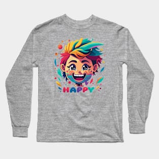 Happy Always Long Sleeve T-Shirt